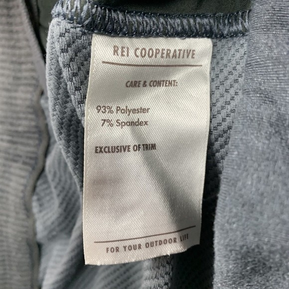 REI CO-OP Long Way Home Shorts Mens XXL Gray Soft Athletic Elastic Waist - Picture 4 of 9